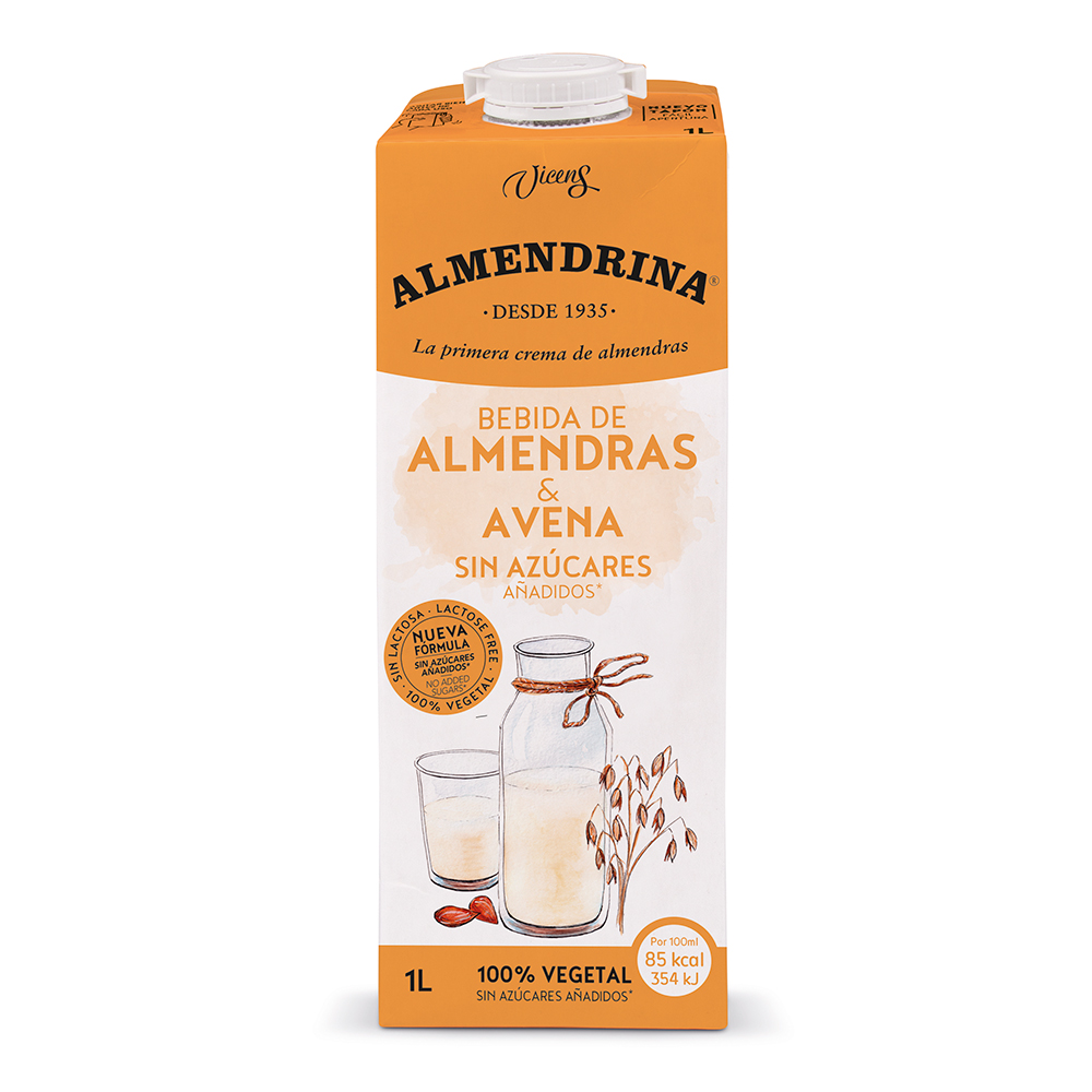 Bebida de Almendras y Avena sin azúcares añadidos - Almendrina